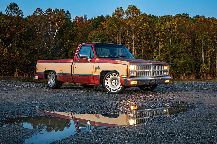 The Low, square body truck HD wallpaper