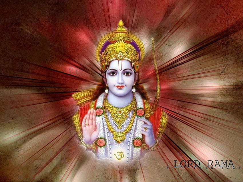 Lord Sri Rama, lord rama computer HD wallpaper
