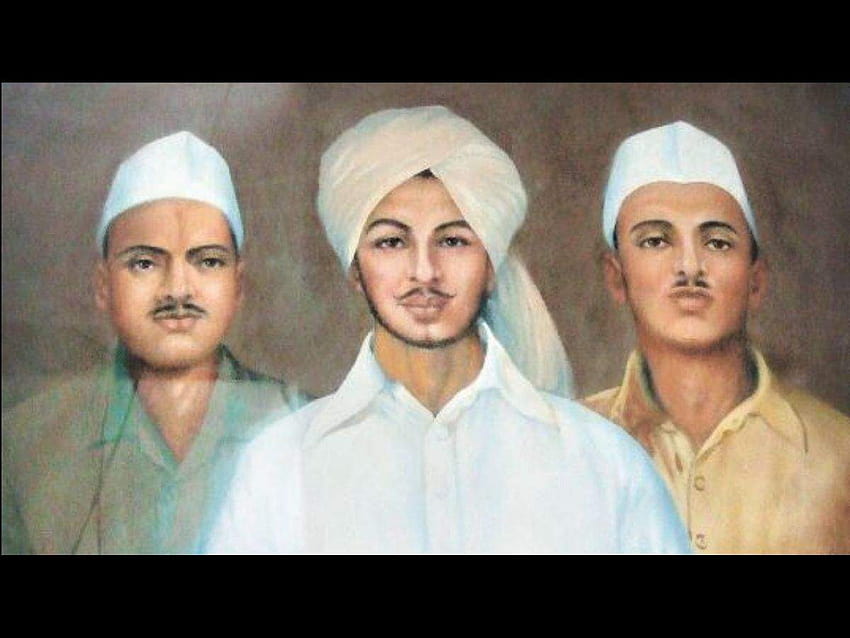 Shaheed Diwas 2020: Lembrando Bhagat Singh, Shivaram Rajguru e Sukev Thapar: Aqui estão alguns fatos interessantes sobre esses revolucionários, bhagat singh rajguru sukev papel de parede HD