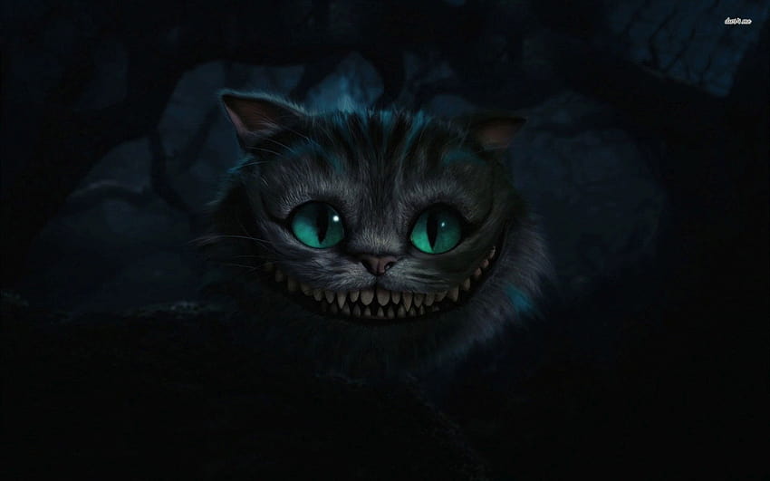 4 Cheshire Cat for Laptop, creepy cat HD wallpaper
