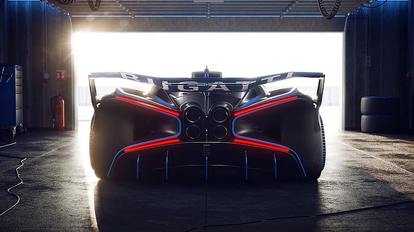 Koncepcja Bugatti Bolide 2020, specyfikacje i filmy Tapeta HD