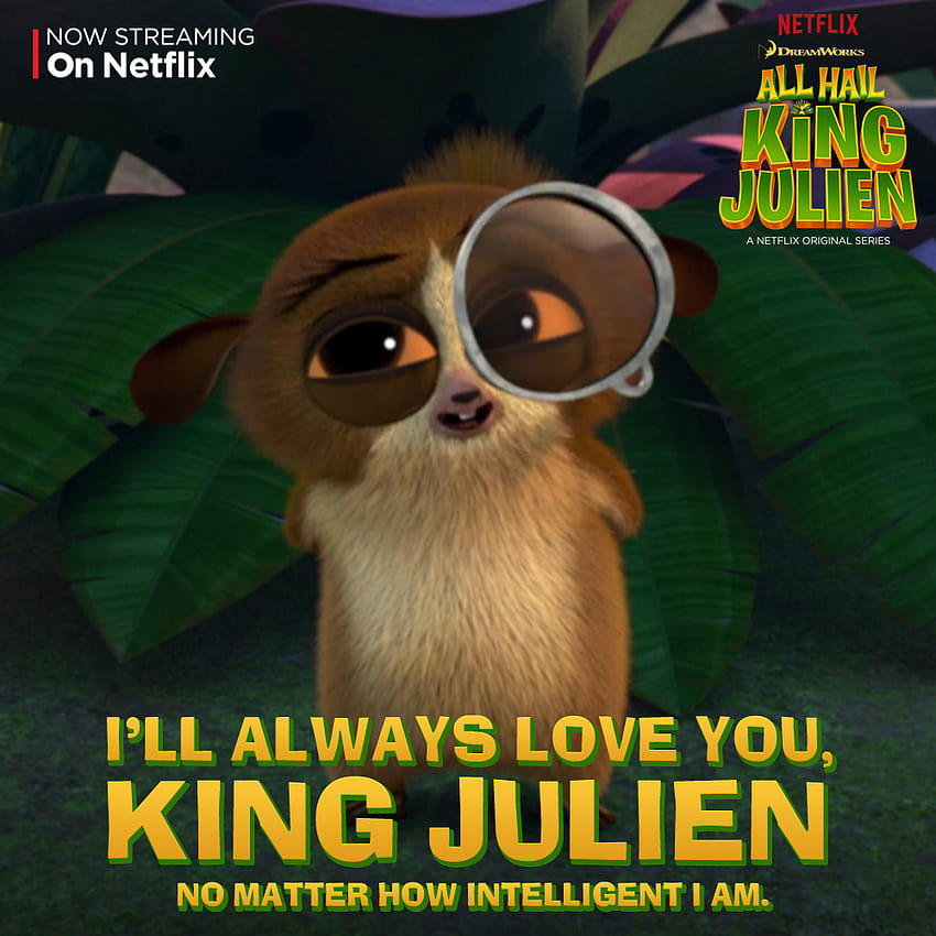Mesmo o Smart Mort não pode deixar de amar Apaixone-se pelo smart Mort no episódio “One More Cup”, agora no Netflix!, mort all hail king julien Papel de parede de celular HD