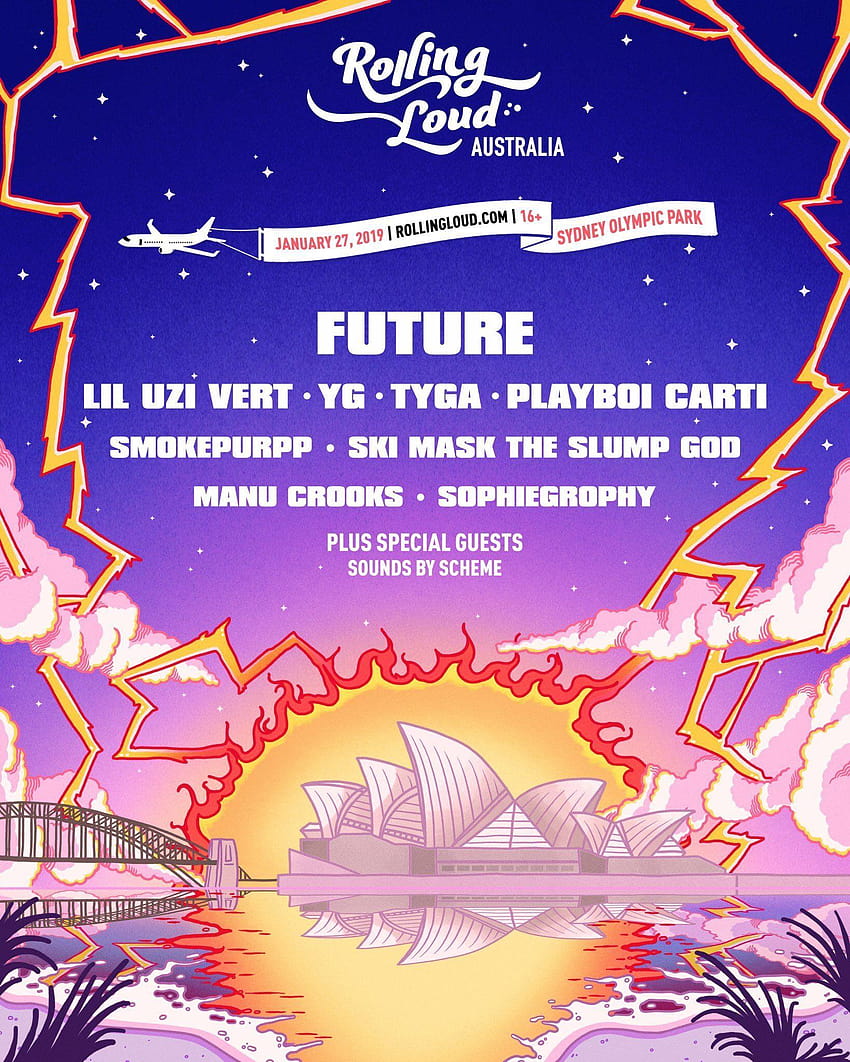 JUST ANNOUNCED Uzi is still performing at Rolling Loud Australia on, rolling loud 2019 HD phone wallpaper