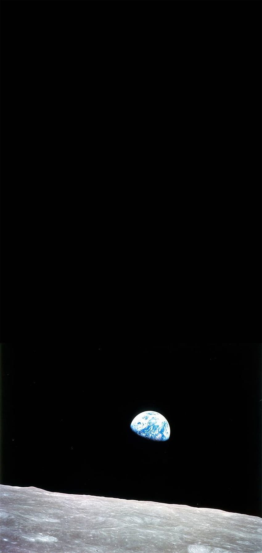 Earthrise. Bill Anders. 1968. HD phone wallpaper