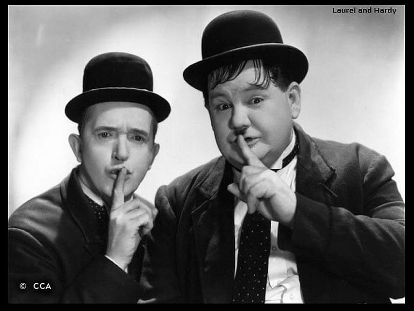 old movie posters, laurel and hardy HD wallpaper