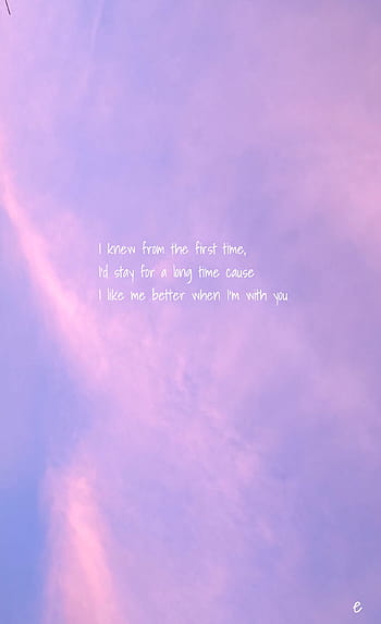 I Like Me Better by Lauv iPhone Wallpaper  Iphone wallpaper quotes love  Wallpaper iphone quotes songs Music love quotes