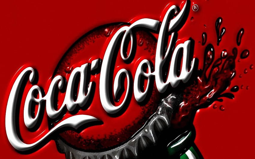 fondo de pantalla del logotipo de coca cola