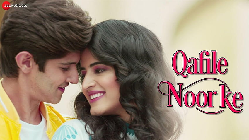 Última música oficial em vídeo hindi 2020 'Qafile Noor Ke' cantada por Yasser Desai com Rohan Mehra e Vinali Bhatnagar papel de parede HD