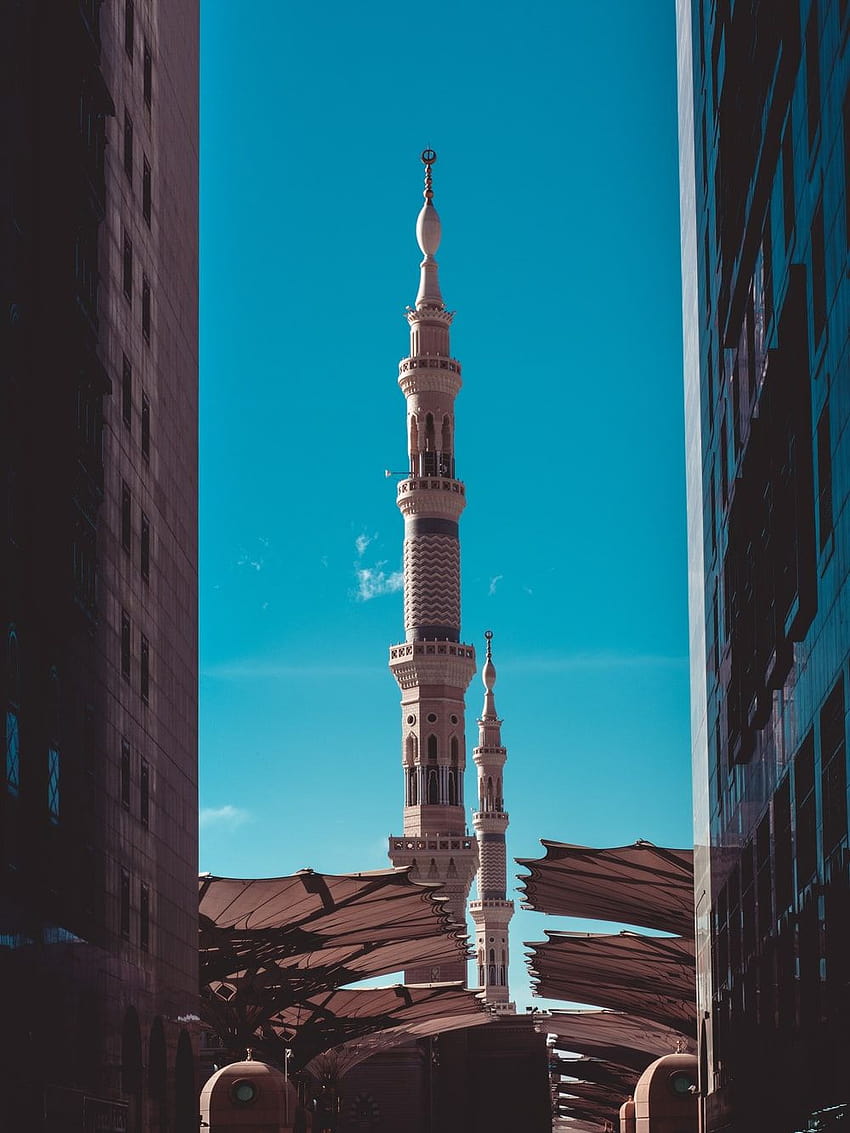 Al Masjid An Nabawi, Medina, Arabia ..., meczet nabawi Tapeta na telefon HD