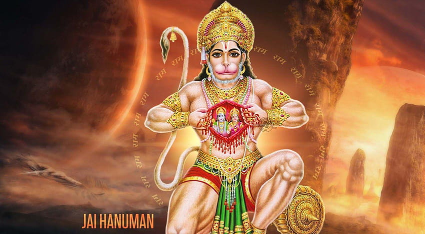 : Hanumanji'nin Yenisi HD duvar kağıdı