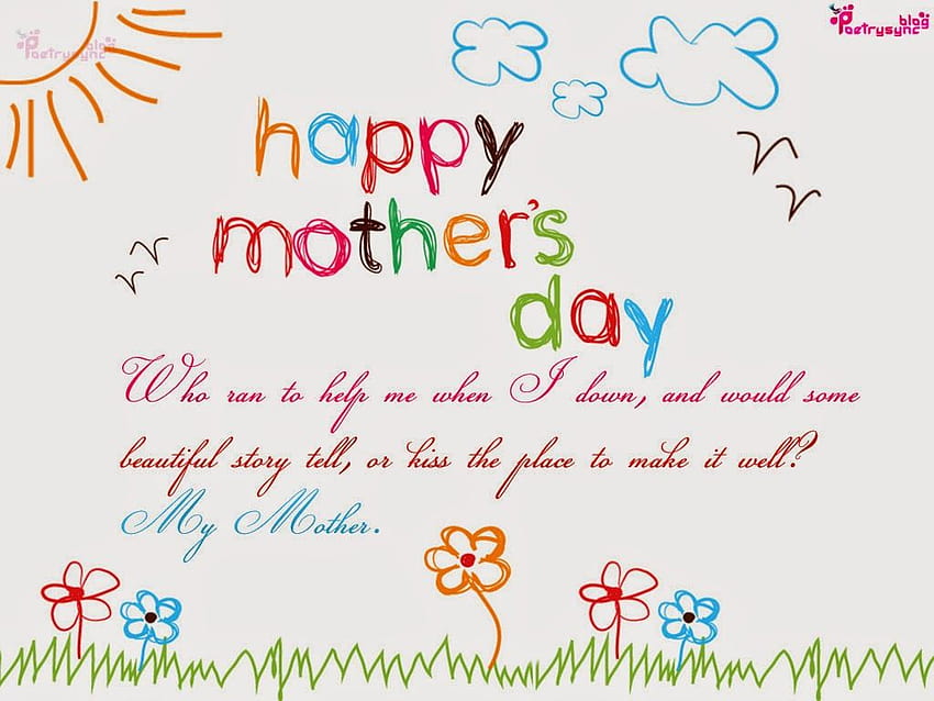 Poetry: Mothers Day Wishes and Greetings Messages, mothers day poem HD wallpaper