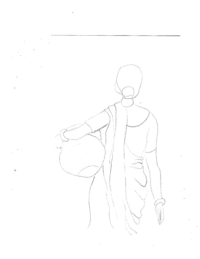clipart of an indian watering pot