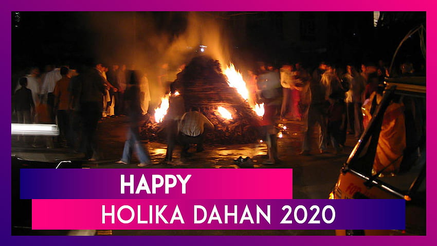 Holika Dahan 2020 Greetings and : Wish Your Loved Ones With WhatsApp Messages on Choti Holi HD wallpaper