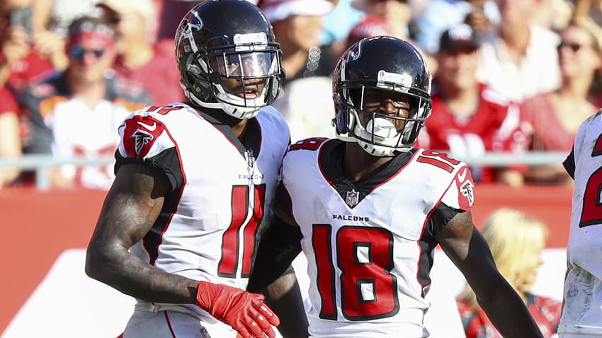 PFF projects Julio Jones to lead NFL in receiving, Calvin Ridley to top 1,000 yards, calvin ridley atlanta falcons HD wallpaper