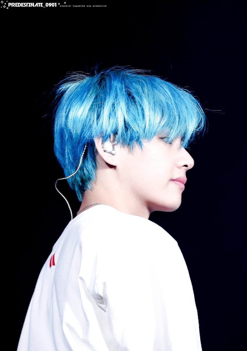 PredesTINAte_0901 on Twitter, jungkook blue hair HD phone wallpaper ...