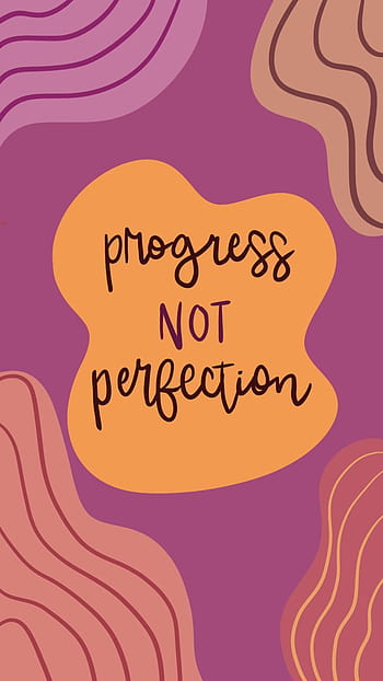 Progress Not Perfection Phone – Second Chance Mugs HD phone wallpaper ...