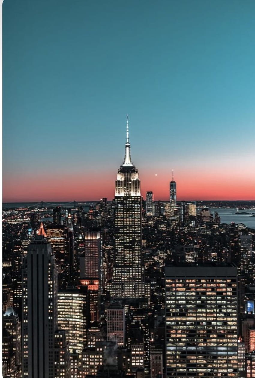 Live a little ;) in 2022, new york city skyline 2022 HD phone wallpaper ...