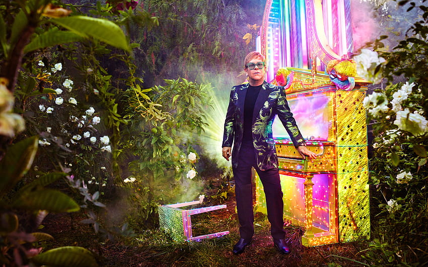 Elton John Addio Tour della Strada dei Mattoni Gialli Sfondo HD
