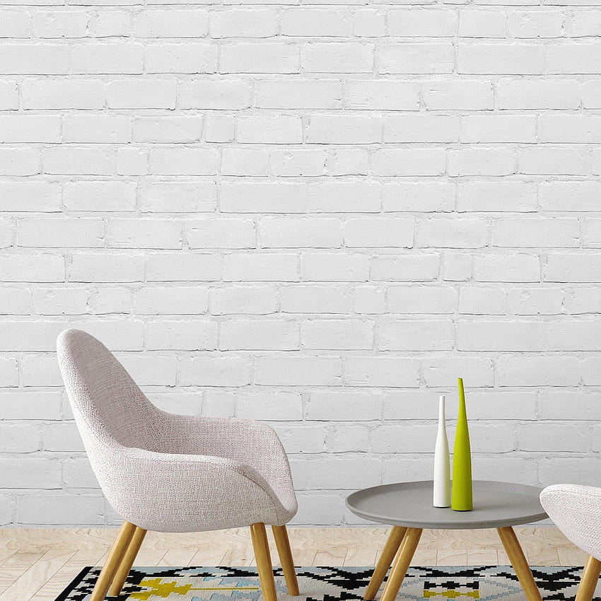 Painted White Brick by Woodchip & Magnolia, sold white HD phone wallpaper