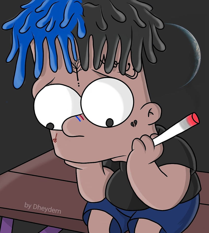 Bart Triste, Simpson, Sad ,trap ,vhs , By, bart heart broken HD phone wallpaper