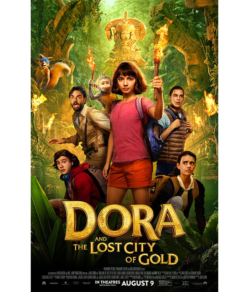 Dora And The Lost City of Gold 2019'un 2020'deki Orijinal Film Posteri HD telefon duvar kağıdı