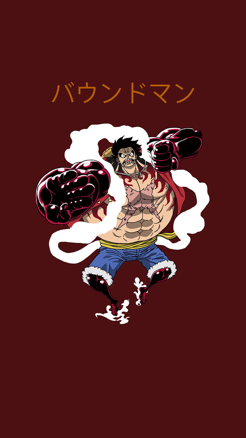 made some gear fourth luffy : r/OnePiece, luffy bounce man HD phone wallpaper