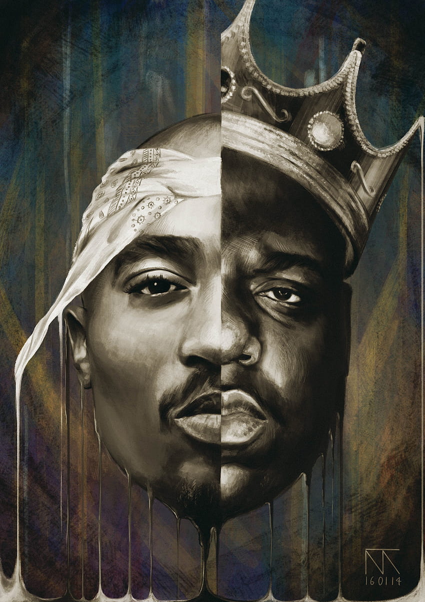 Biggie Smalls y Tupac Shakur llevaron el Hip Hop a las masas, tupac y biggie fondo de pantalla del teléfono