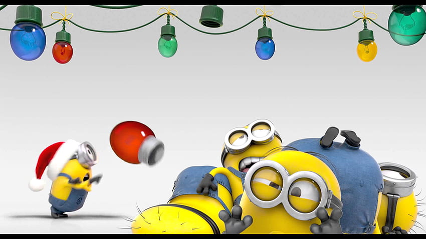 Minion Christmas For PC, merry christmas minions HD wallpaper