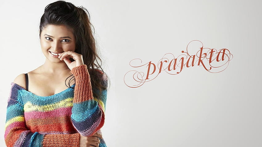 Prajakta Mali In Hot Dress, marathi model HD wallpaper