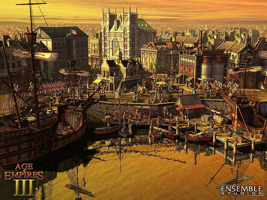 Home City, age of empires 3 HD wallpaper