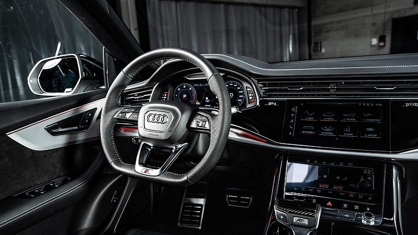 ABT Audi Q8 2019 Interior, audi interior HD wallpaper | Pxfuel