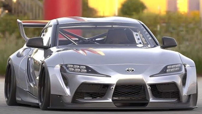 New Toyota Supra Getting Outrageous Widebody Kit, toyota gr supra gt4 2019 HD wallpaper