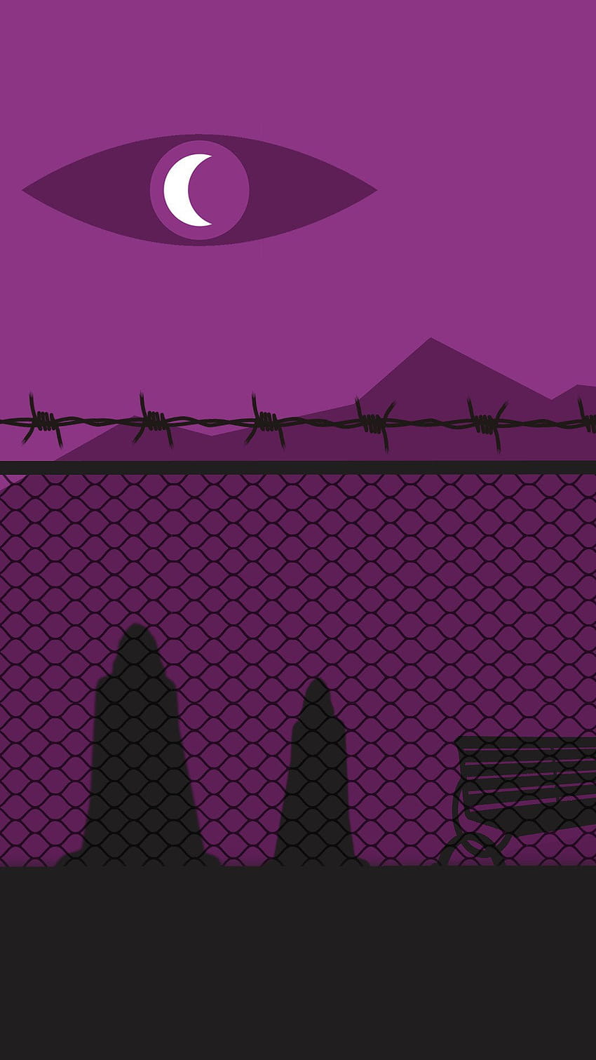 A phone I made after watching a fan video. : r/nightvale, night vale HD phone wallpaper