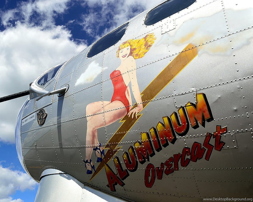 Nose Art Aircrafts Plane Fighter Pin up Backgrounds HD wallpaper