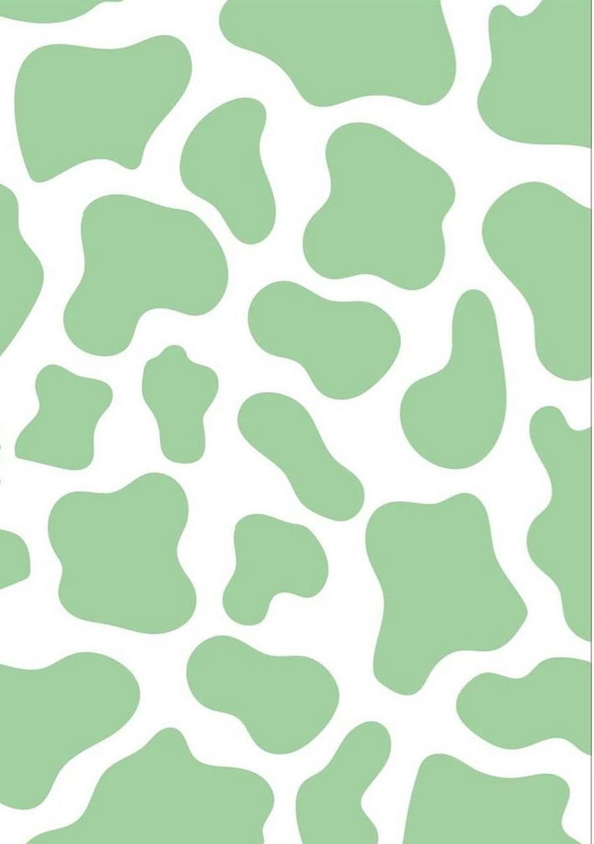 Download Sage Green Aesthetic Cow Print Wallpaper  Wallpaperscom