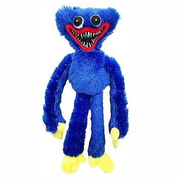 Blue Poppy Playtime Huggy Wuggy Plush Toy, Blue Scary and Funny Plush ...