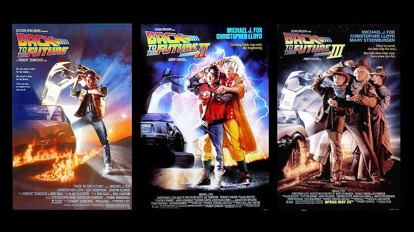 Trilogy Back to the Future, back to the future movie HD wallpaper
