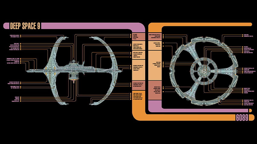 Star Trek Lcars HD-Hintergrundbild