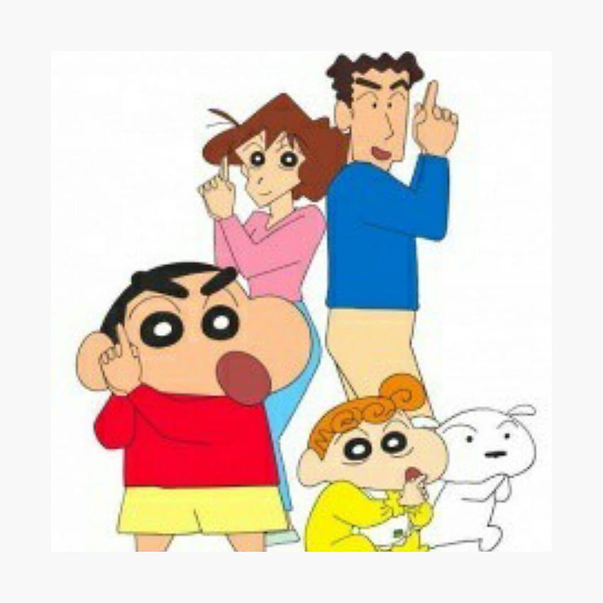 Shinchan and family, shinchan family HD phone wallpaper