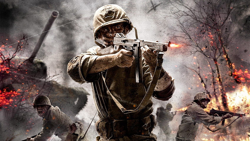 Call Of Duty Wwii Ps4, dorsza ww2 Tapeta HD