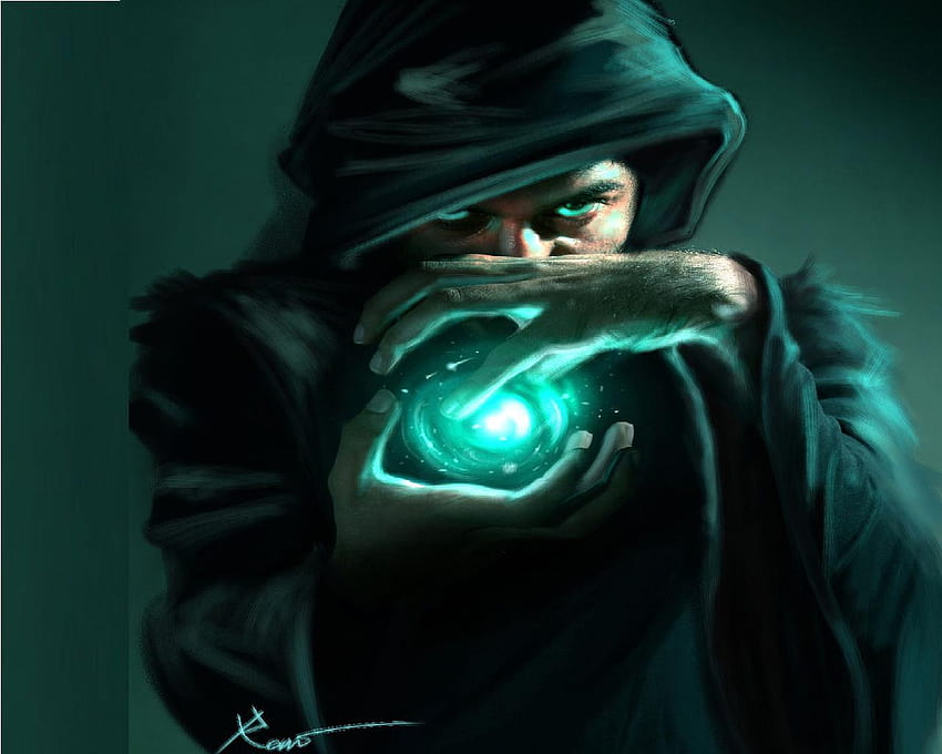 Dark Wizard, аниме магьосници HD тапет