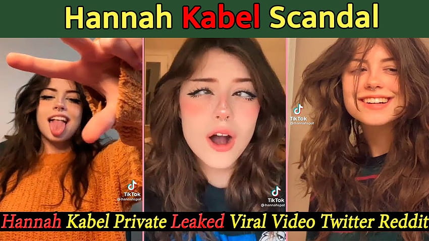 วิดีโอไวรัล: Hannah Kabel/ Hannah Uwu/owo Scandal วิดีโอไวรัลรั่วไหลส่วนตัว Twitter Reddit วอลล์เปเปอร์ HD