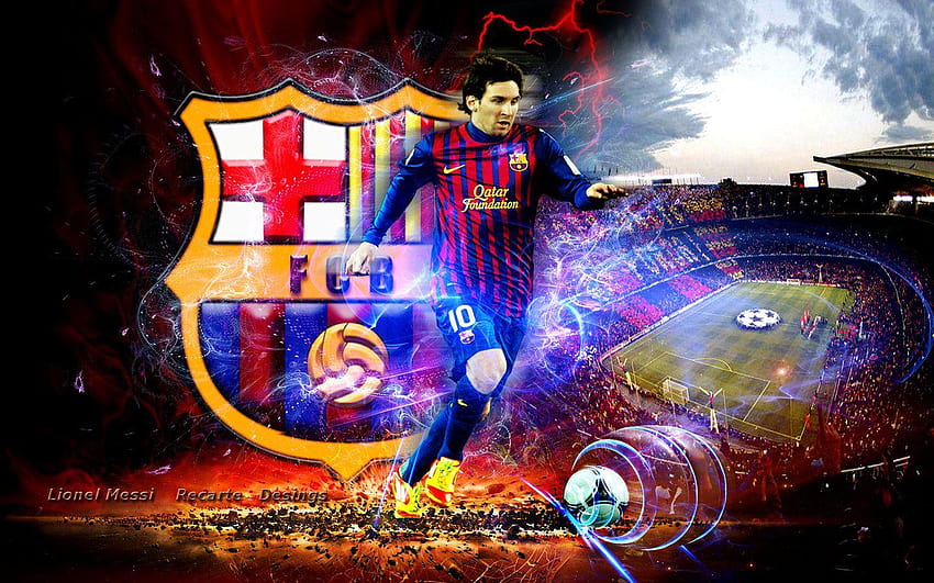 FC Barcelona Messi, messi barcelona HD-Hintergrundbild