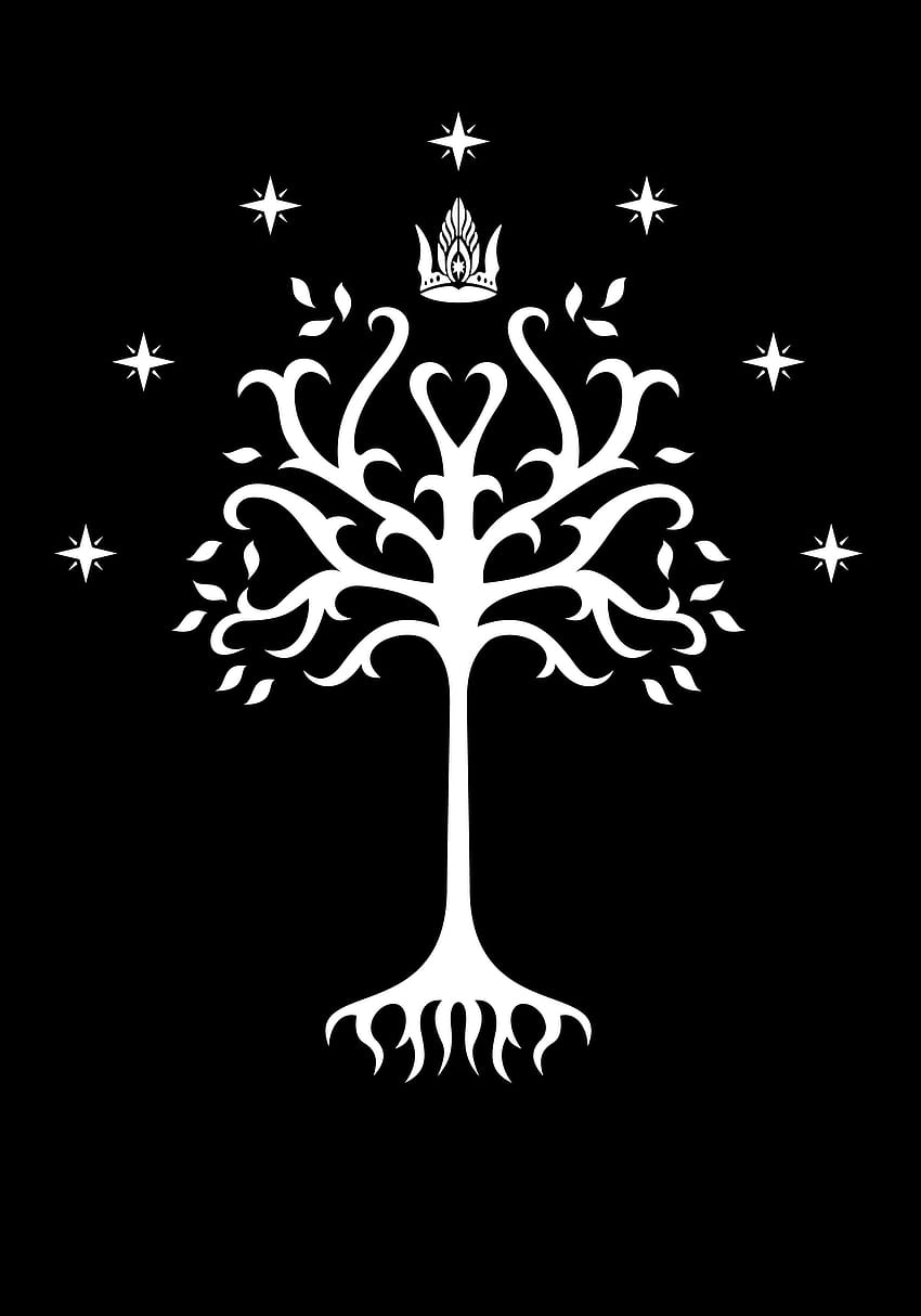 Tattoo uploaded by RaFaeLBecK  Narsil e a árvore de Gondor  Narsil and  the Tree of Gondor lotr fantasyart  Tattoodo