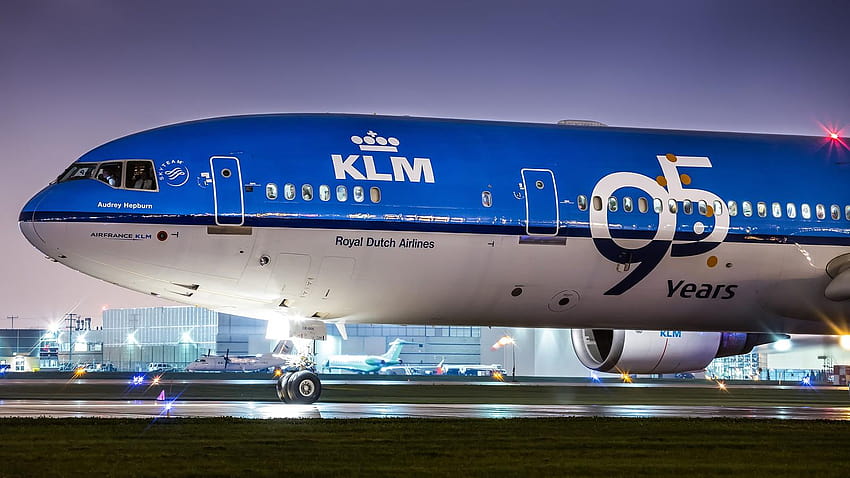KLM, McDonnell Douglas MD 11 HD-Hintergrundbild