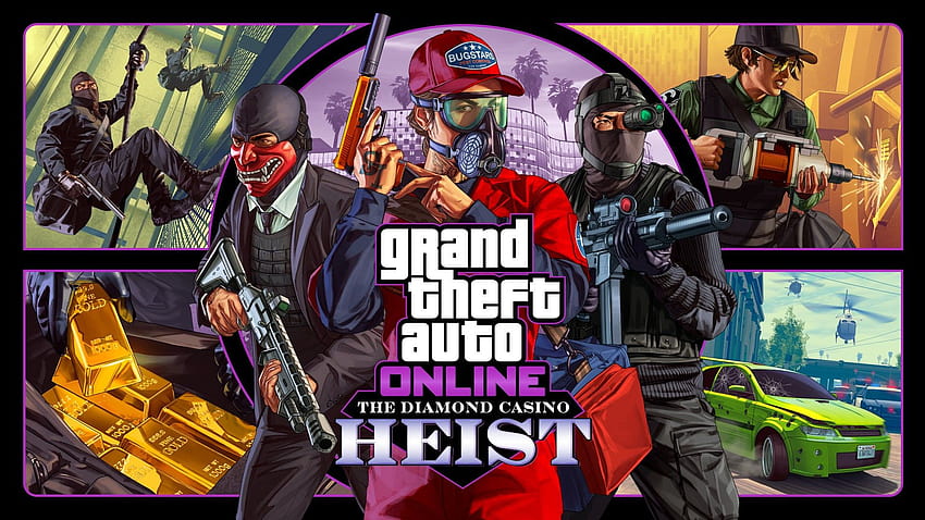The Diamond Casino Heist вече е наличен в GTA Online на Xbox One, pop smoke ps4xbox HD тапет
