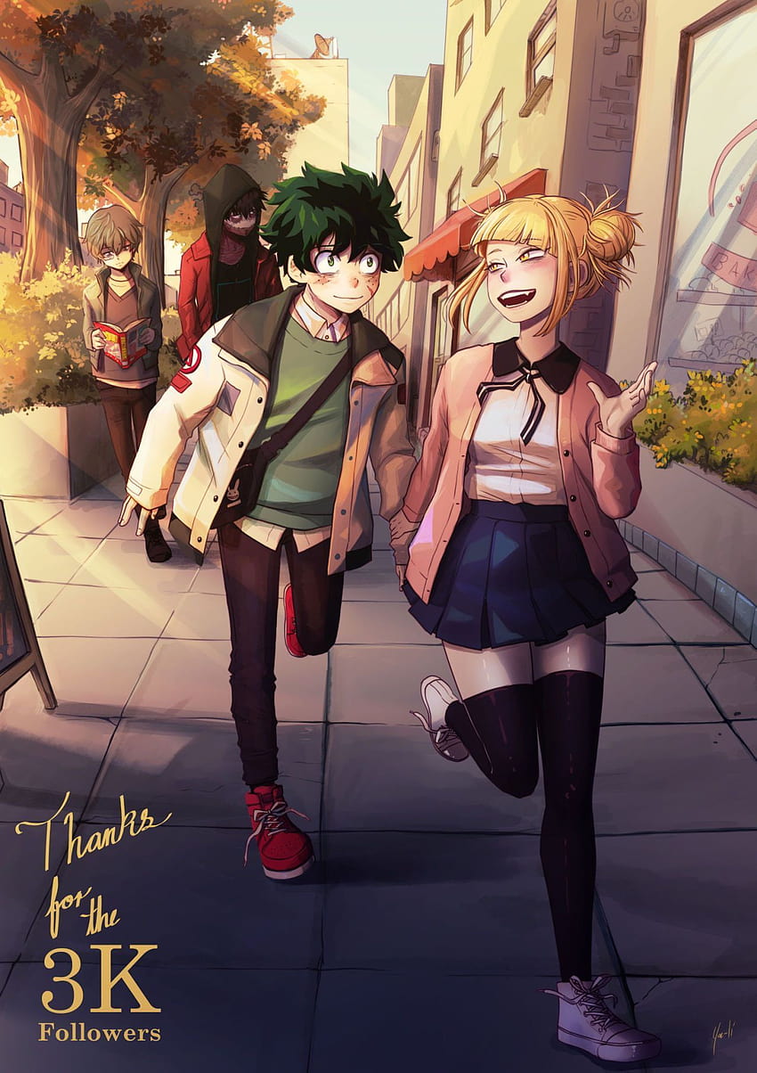 Deku x Toga Costume Swap by よshiだ : himikotoga, toga and deku HD ...