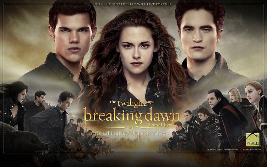 Fans Twilight Saga: 4 New 'Breaking Dawn Part 2', twilight forever HD wallpaper