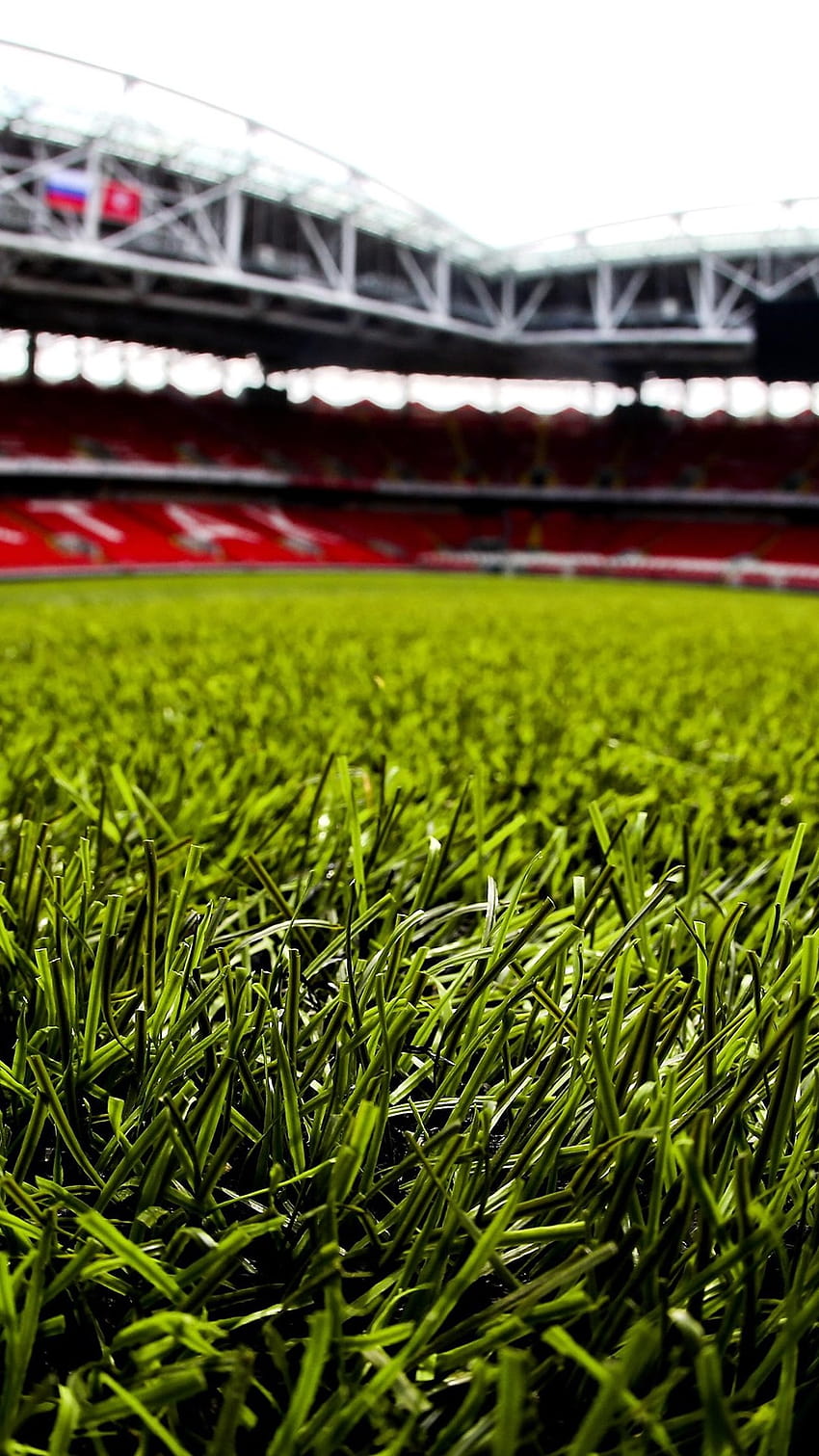 Iphone Green Grass, Fußballstadion, Fußballstadien HD-Handy-Hintergrundbild