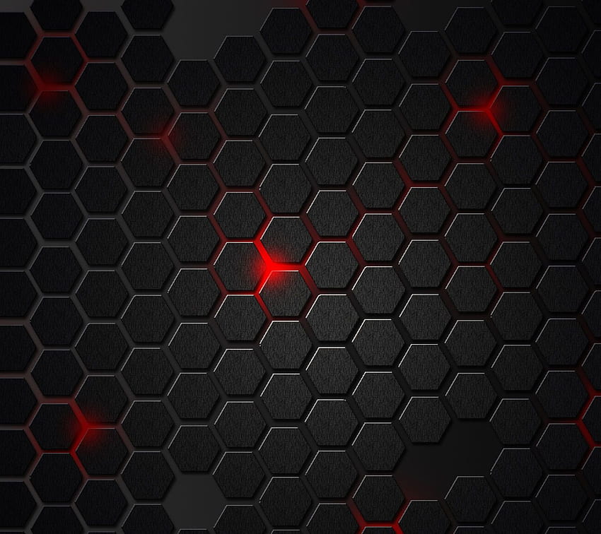 Rote Kohlefaser HD-Hintergrundbild